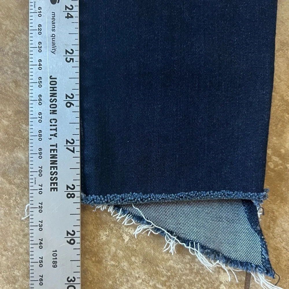 NWOT MOTHER The Looker Two Step Ankle Fray in Now Or Never Size 25 - Picture 7 of 9
